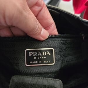 Prada Olive Green Shoulder Bag